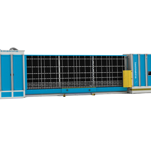 AUTOMATIC WASHING AND COMBINING LINE WITH SERVO MOTOR DRIVEN -GAS FILLING PRESS BESTMAKINA BWPG
