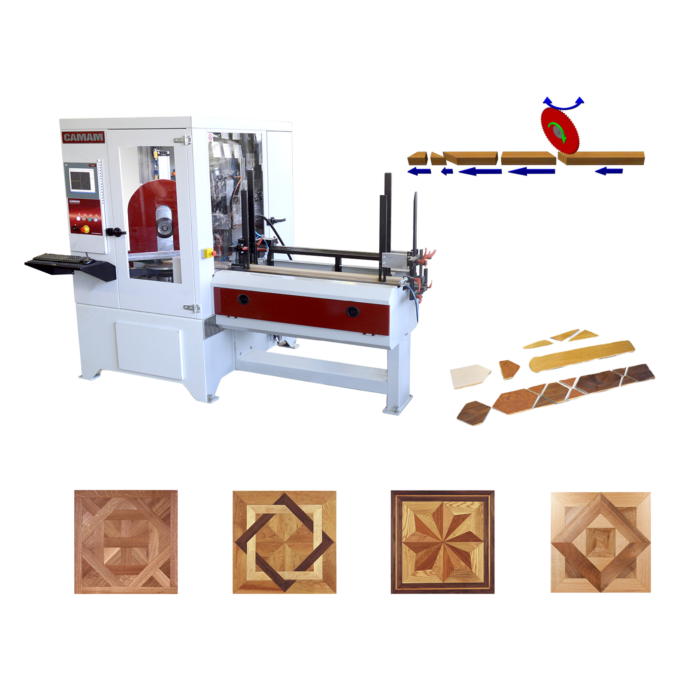 ANGULAR CUTTING SAW CAMAM TAC CNX SPECIAL VERSION “PARQUET” - Image 2