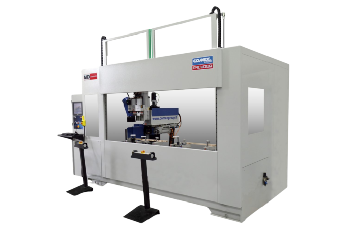 CNC MACHINE FOR NARROW PARTS COMEC MD CLASSIC.