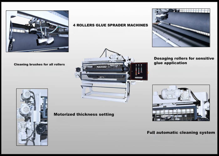 ROLLER GLUE COATING MACHINE KOCAYUSUF TSM–2 1300–C - Image 2
