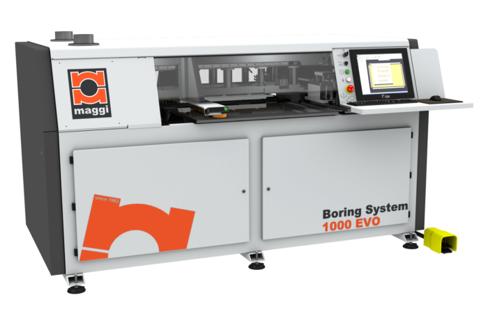 CNC MULTISPINDLE CONTINOUS DRILLING MACHINE MAGGI EVOLUTION 1000