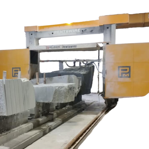 BLOCK CUTTING PELLEGRINI PENTAWIRE AT ROLLER