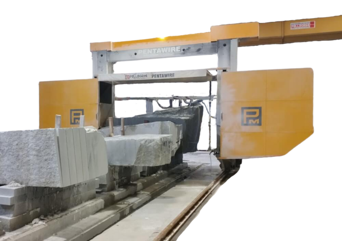 BLOCK CUTTING PELLEGRINI PENTAWIRE AT ROLLER