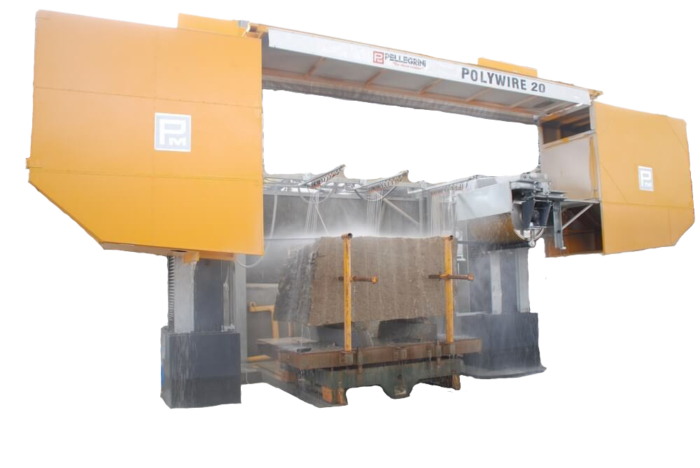 BLOCK CUTTING PELLEGRINI POLYWIRE 20