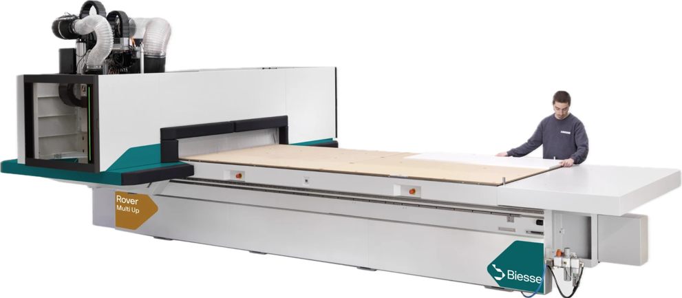 CNC NESTING MACHINE BIESSE ROVER MULTI UP N G 1531 (BIESSE ROVER A FT 1531)