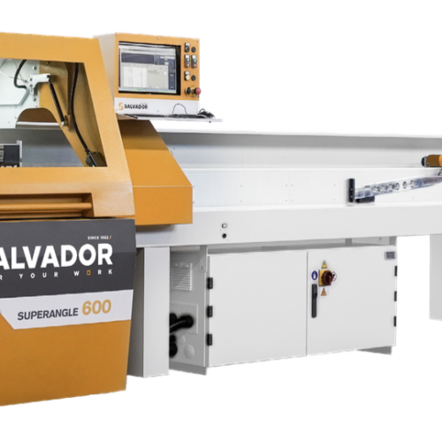 OPTIMISING SAW WITH PUSHER SALVADOR SUPERANGLE 600