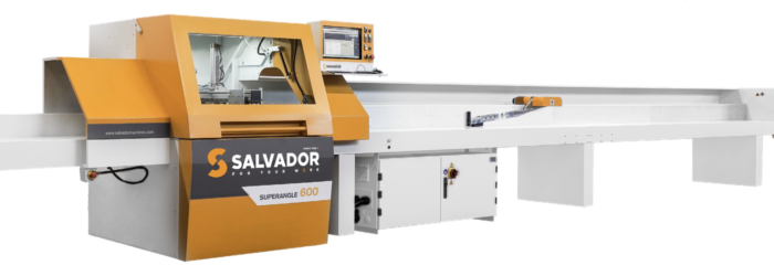 OPTIMISING SAW WITH PUSHER SALVADOR SUPERANGLE 600